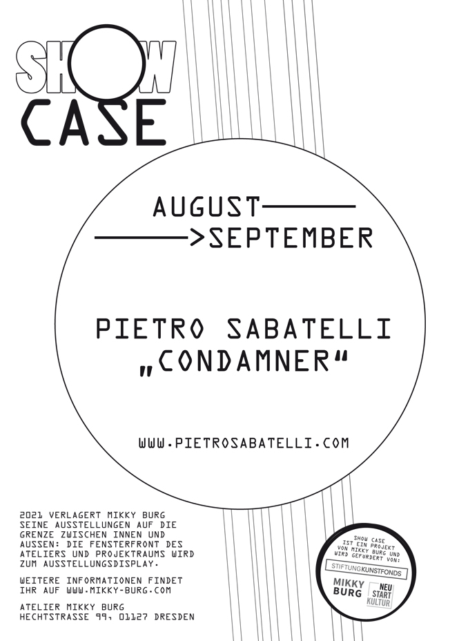 Pietro Sabatelli - Condamner exhibition, 2021