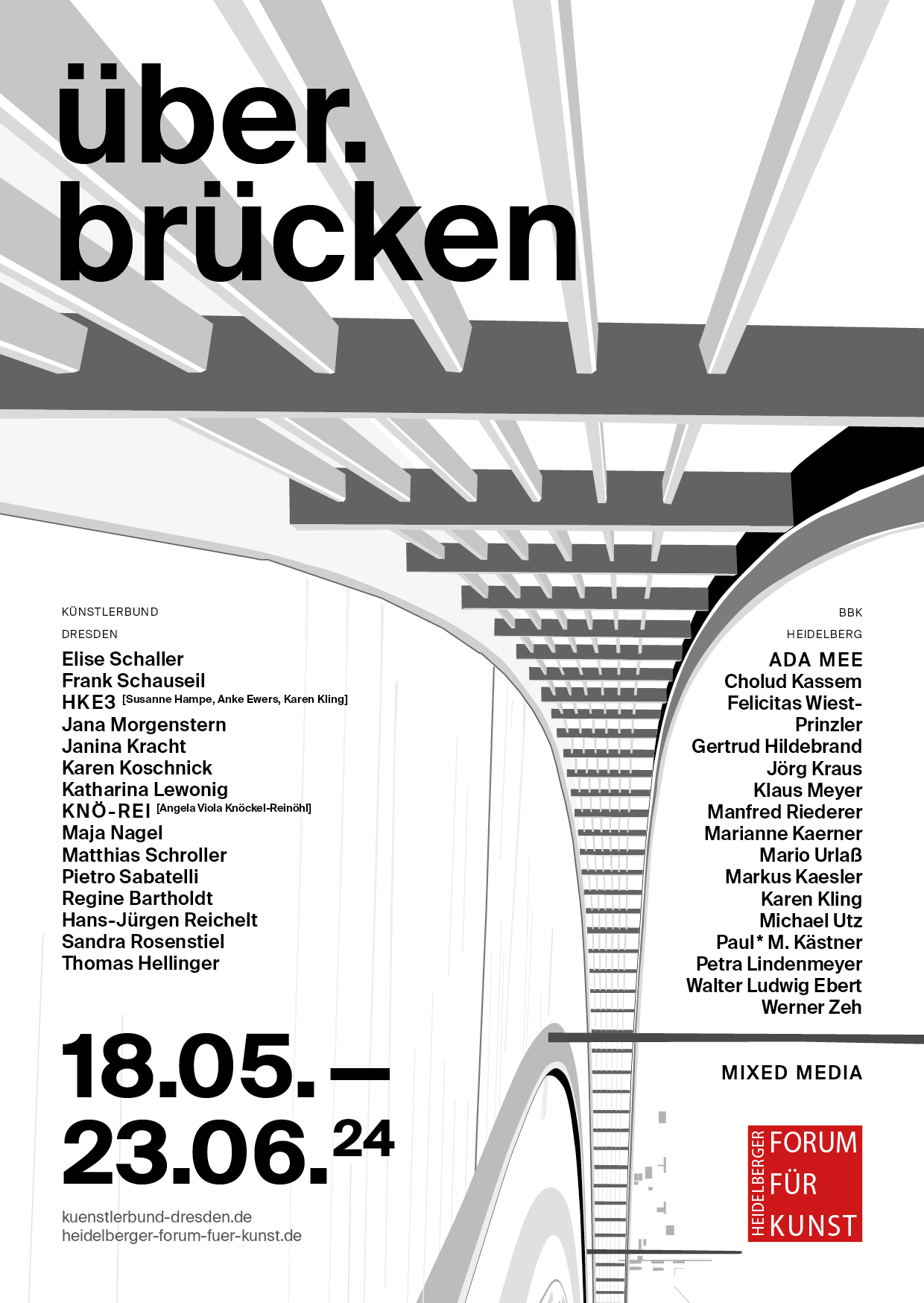 Pietro Sabatelli - über.brücken Group Exhibition, 2024